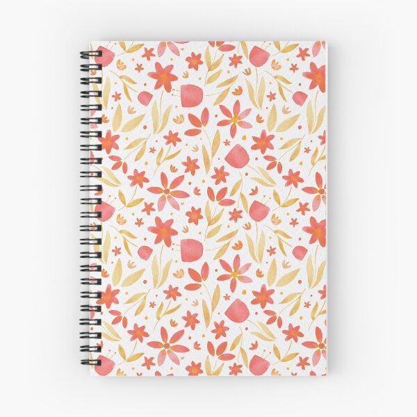 Item preview, Red Pink Pastels - Indigo Orange - Sweet Meadow designed and sold by Eva Camacho-Sanchez.
