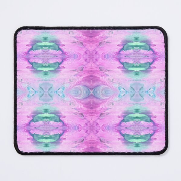 Item preview, Abstract Pink, Green, and White Painting designed and sold by Creative-Voyage.