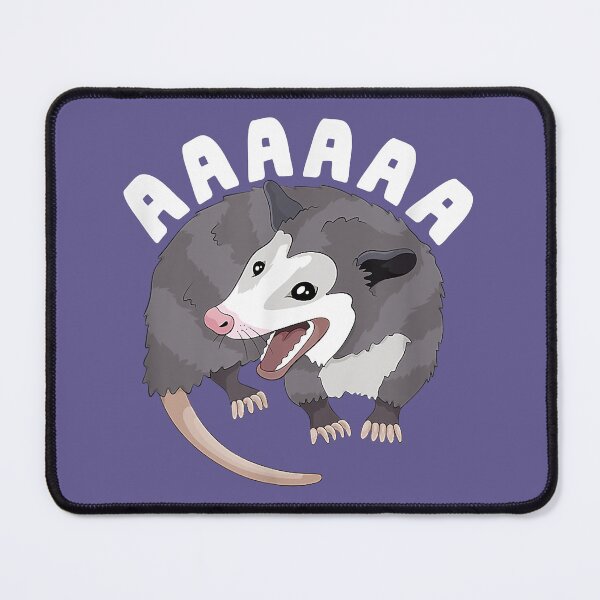 Item preview, Aaaaaa Screaming Opossum Stressed Possum Funny Dank Meme designed and sold by baby-boxing.