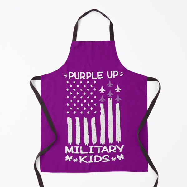 Item preview, Purple up for military kids Usa American Flag Veteran designed and sold by Tatus Brinal.