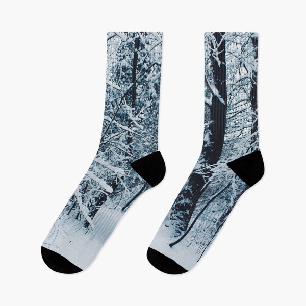 Item preview, Camino forestal nevado de invierno designed and sold by RoseyElisabeth.