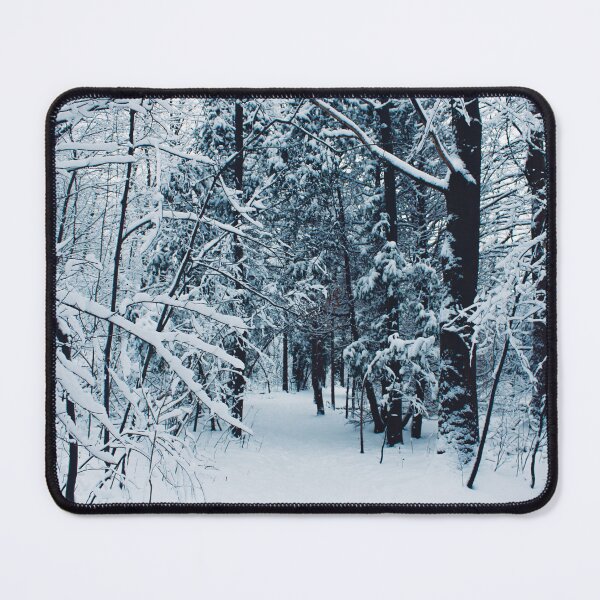 Item preview, Snowy Winter Forest Path designed and sold by RoseyElisabeth.