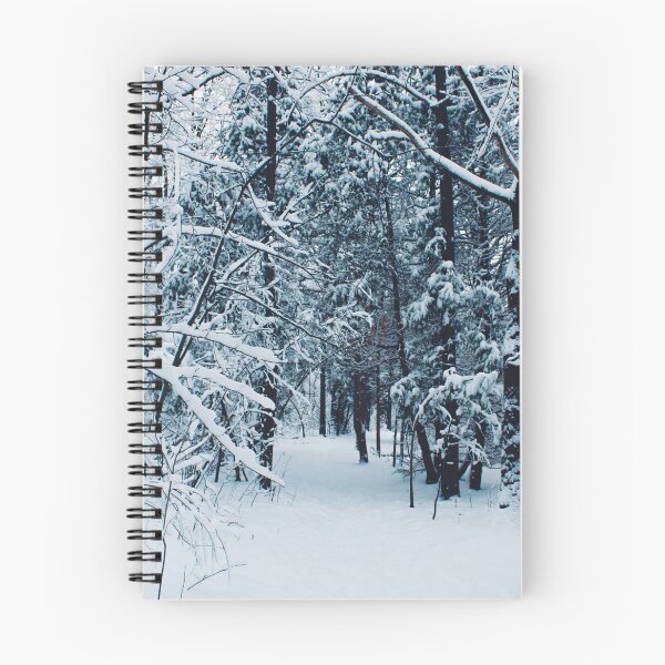 Item preview, Snowy Winter Forest Path designed and sold by RoseyElisabeth.