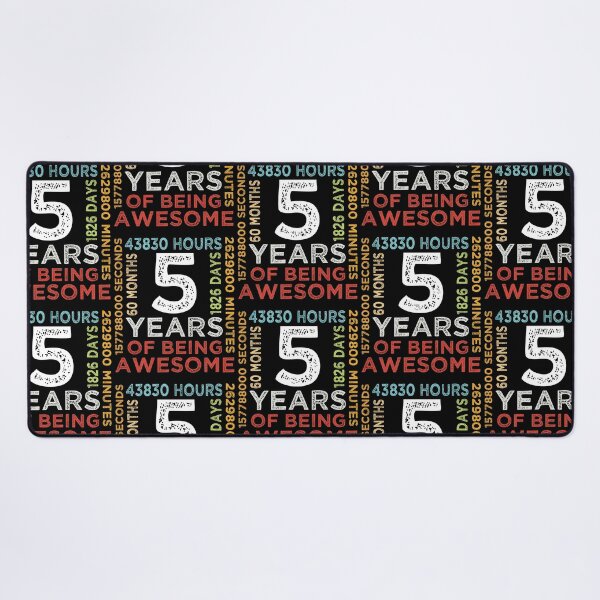 Item preview, Cool Kids 5th Birthday 5 Years Old Vintage Retro 60 Months Boys And Girls designed and sold by pedrored369.