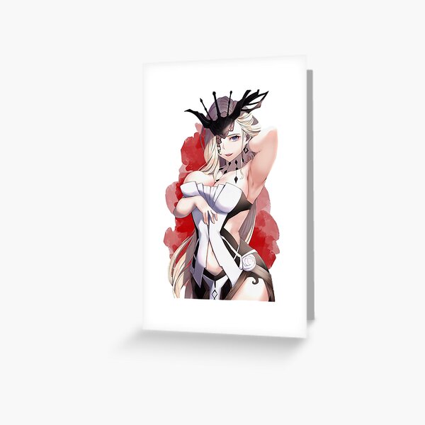 Sexy La Signora Genshin Impact Game Nsfw Greeting Card By Hidoyatarg Redbubble 1932