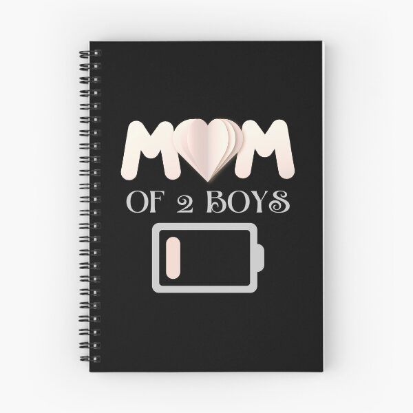 Item preview, Mom of 2 Boys low battery designed and sold by Alieso.