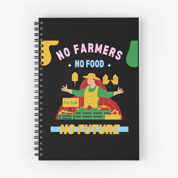 Item preview, NO FARMERS, NO FOOD, NO FUTURE designed and sold by Alieso.