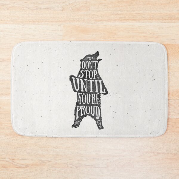 Item preview, Don't stop until you're proud. (paper background) designed and sold by Miricle.