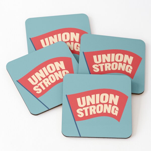 Item preview, Union Strong Sticker - Unionize  designed and sold by BaseDemocracy.