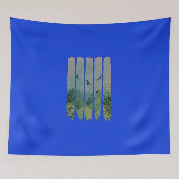 Item preview, Eagles, Mountains, Grunge Landscape Classic T-Shirt designed and sold by DominRuschke.
