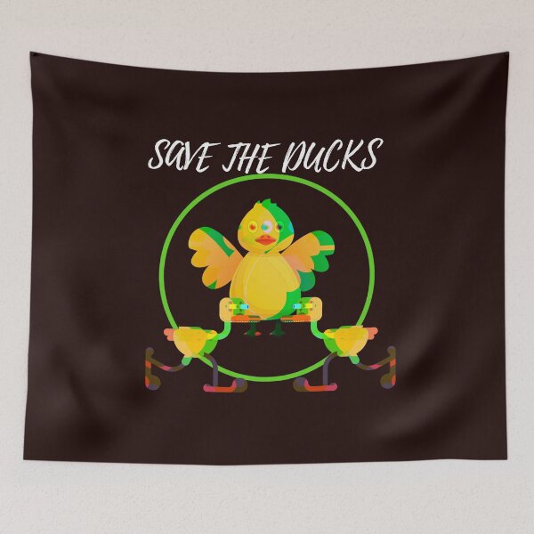 Item preview,   SAVE THE DUCKS IN BEAUTIFUL COLORS designed and sold by marie1919.