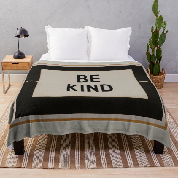 Item preview, Be Kind Typography Print designed and sold by apopofbeauty.