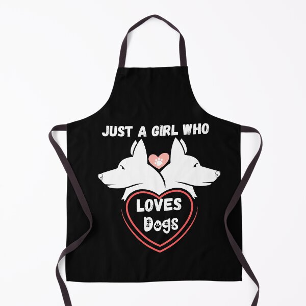Item preview, Just a girl who loves Dogs - Funny Puppy T-Shirt designed and sold by dirlkhiat.