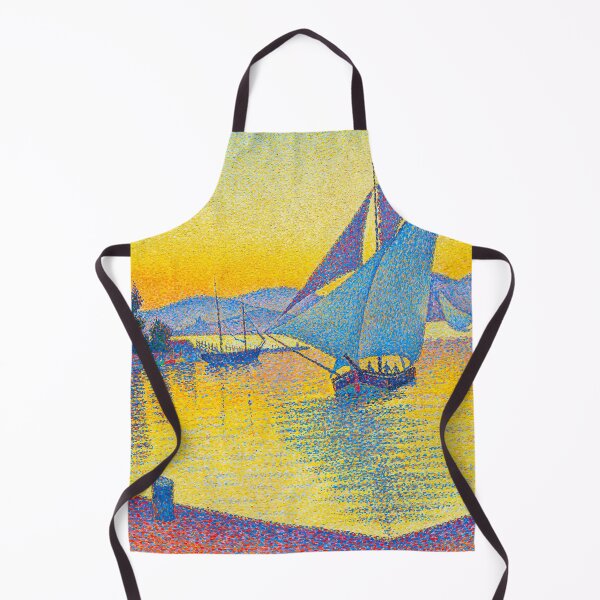 Item preview, HD PAUL SIGNAC - Le Port au soleil couchant, Opus 236 (Saint-Tropez) 1892 designed and sold by Go Logo Designs.