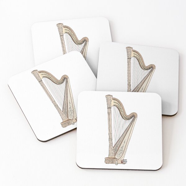 Item preview, Realistic Harp designed and sold by Rocket-To-Pluto.