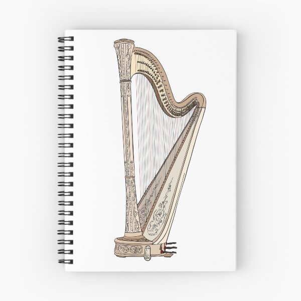 Item preview, Realistic Harp designed and sold by Rocket-To-Pluto.