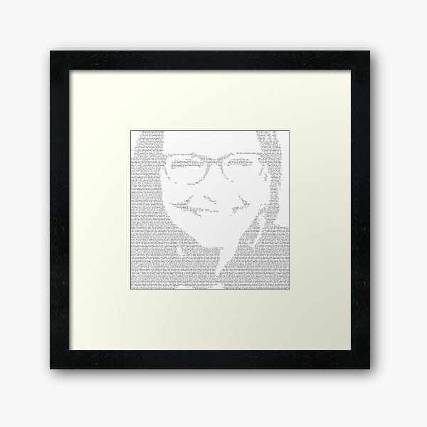 Julia Gillard Misogyny Speech Framed Art Print