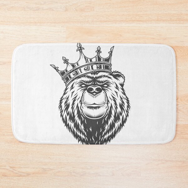 Item preview, Vintage royal bear head in crown designed and sold by JullBidukha.