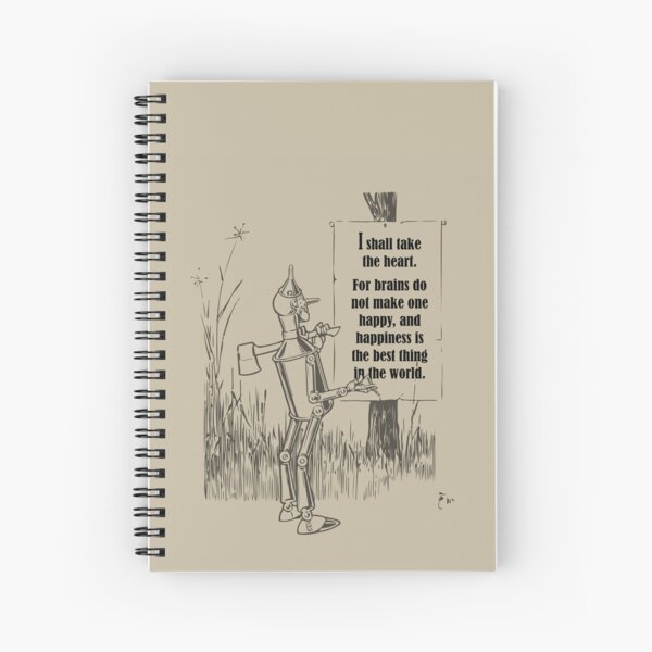 Item preview, The Wonderful Wizard of Oz - Tin Man Quote designed and sold by ColorBoxes.