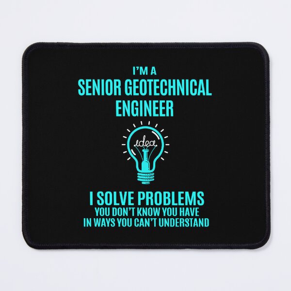 Item preview, Senior Geotechnical Engineer T Shirt - I Solve Problems Gift Item Tee designed and sold by watkinsmat.
