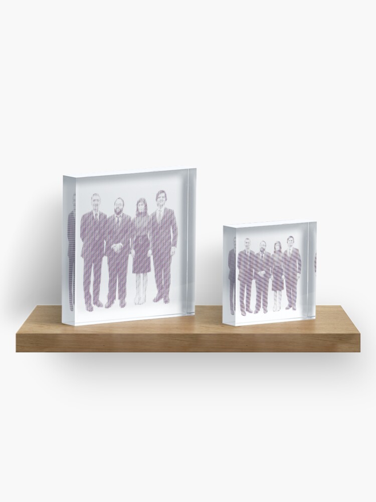Thumbnail 4 of 5, Acrylic Block, MDR Group Photo (Severance) designed and sold by splode.