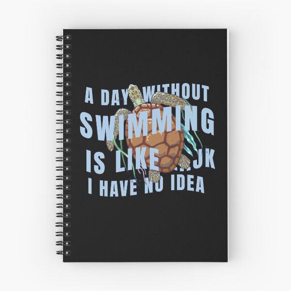 Item preview, A day without swimming is like just kidding i have no idea designed and sold by GrandmaApproved.