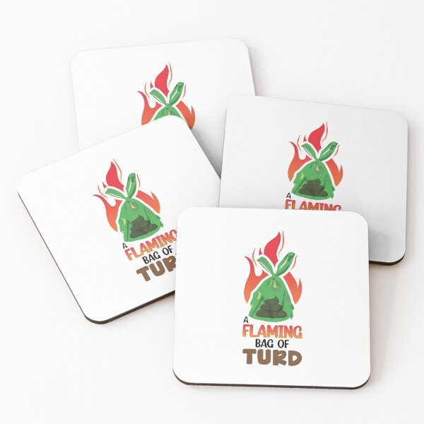 Item preview, A Flaming Bag of Turd designed and sold by Steven Coman.