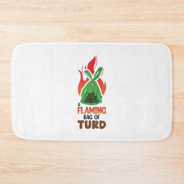 Item preview, A Flaming Bag of Turd designed and sold by Steven Coman.