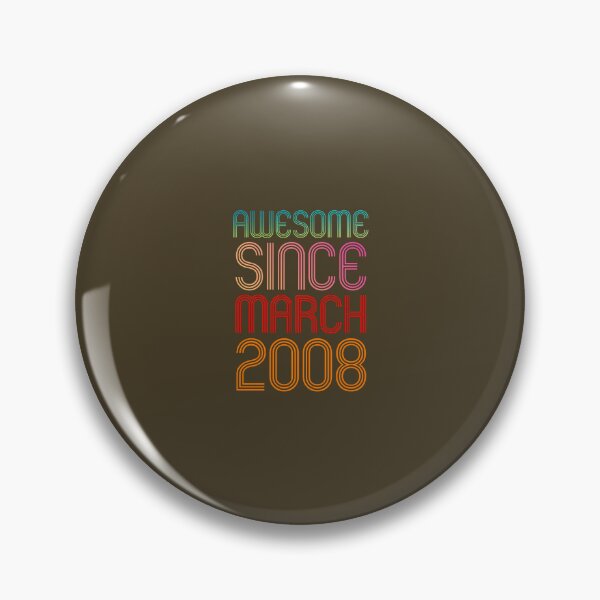 Item preview, Awesome Since March 2008 Vintage 14Th Birthday designed and sold by medbouk1.