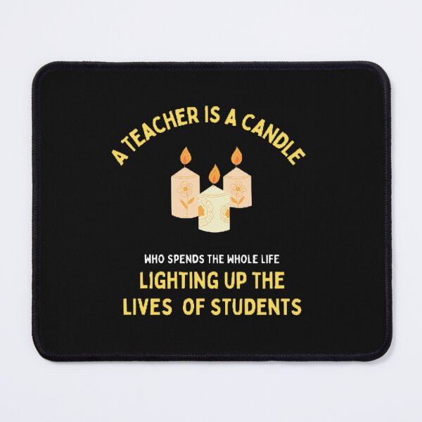 Item preview, A Teacher Is A Candle Best Teacher Design designed and sold by BestTeacher.