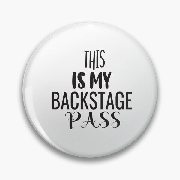 Item preview, ESTE ES MI PASE BACKSTAGE designed and sold by karim82.