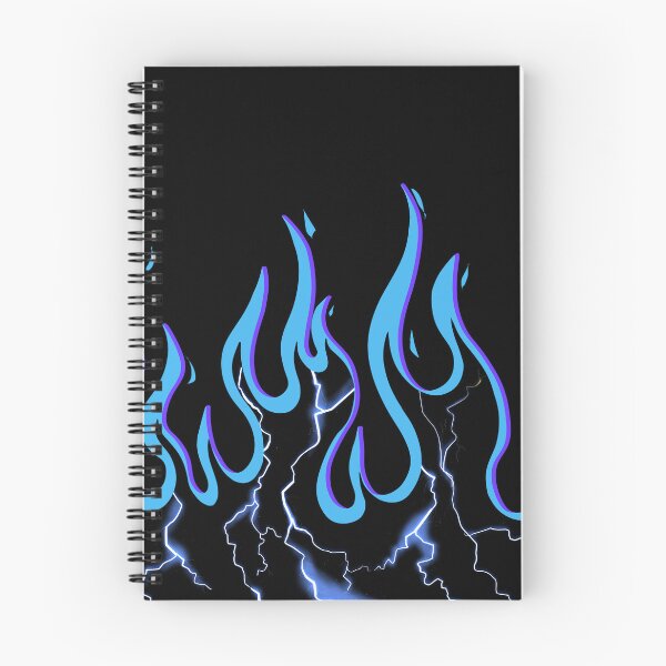Item preview, fire with blue flames, and lightning designed and sold by rashodesign.