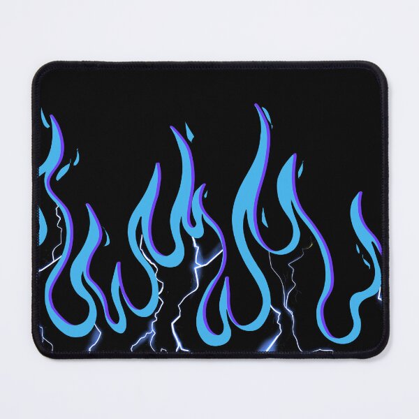 Item preview, fire with blue flames, and lightning designed and sold by rashodesign.