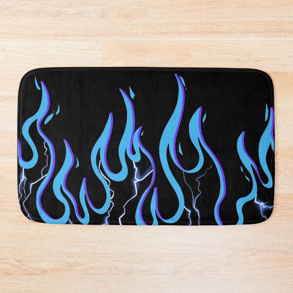 Item preview, fire with blue flames, and lightning designed and sold by rashodesign.