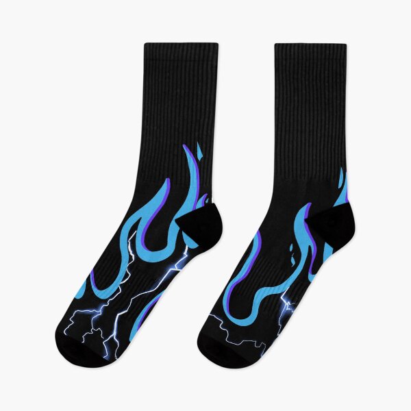 Item preview, fire with blue flames, and lightning designed and sold by rashodesign.