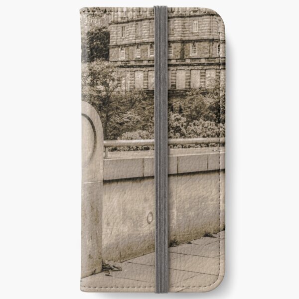 Bagpipe Player - Edinburgh, Scotland iPhone Wallet