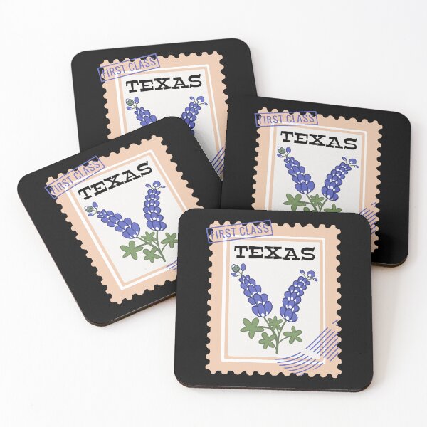 Item preview, Sello de Texas Bluebonnet designed and sold by sunburstdesigns.
