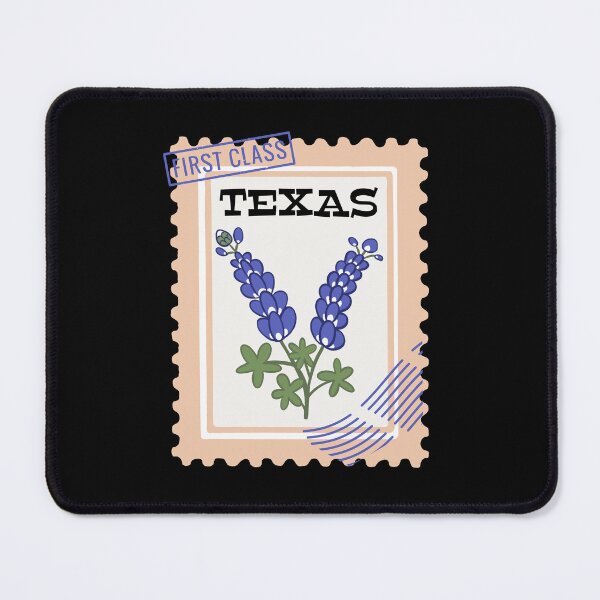 Item preview, Texas Bluebonnet Postage Stamp designed and sold by sunburstdesigns.