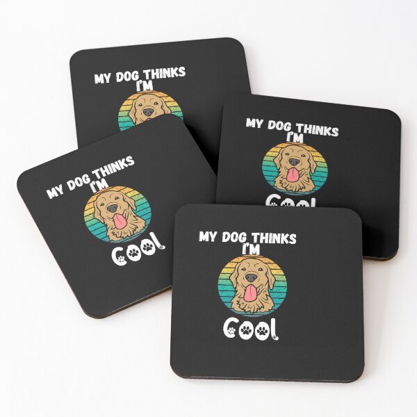 Item preview, My Dog Thinks I'm Cool - Funny Dog Lover Apparel Shirt designed and sold by dirlkhiat.