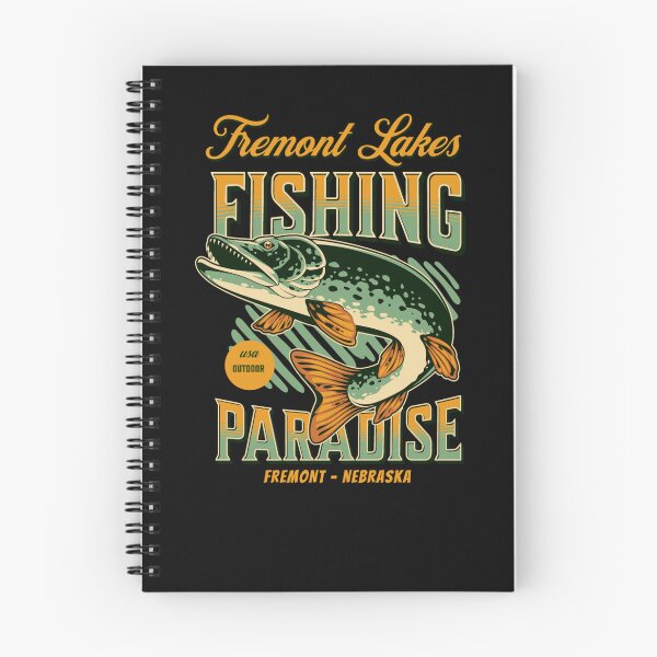 Item preview, Outdoor Fishing Fremont Lakes Nebraska designed and sold by CattlettArt.
