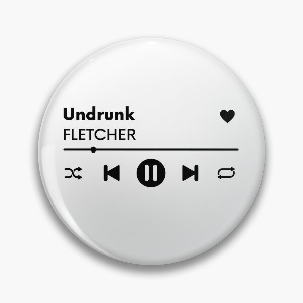 Item preview, Now Playing - Undrunk, FLETCHER designed and sold by MismatchMedley.