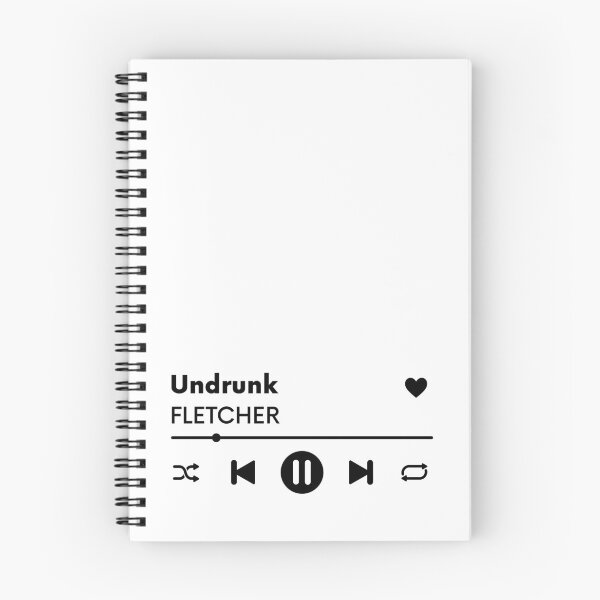 Item preview, Now Playing - Undrunk, FLETCHER designed and sold by MismatchMedley.
