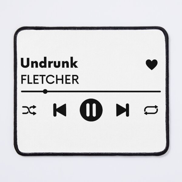 Item preview, Now Playing - Undrunk, FLETCHER designed and sold by MismatchMedley.