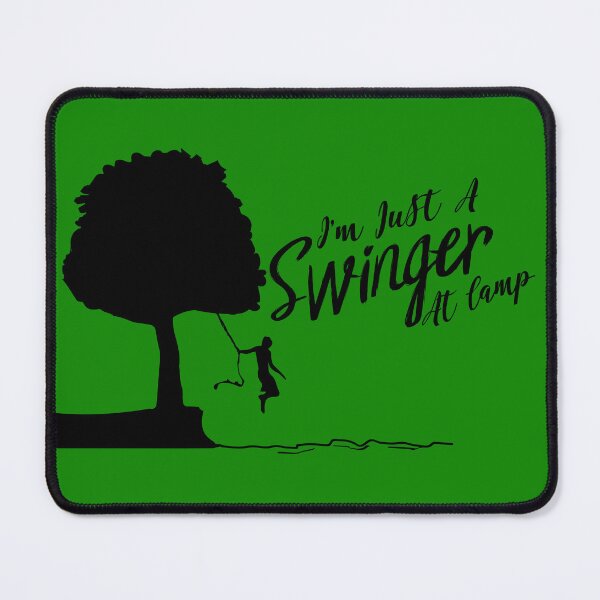 Item preview, Just a swinger at camp designed and sold by TheCrazyBear.