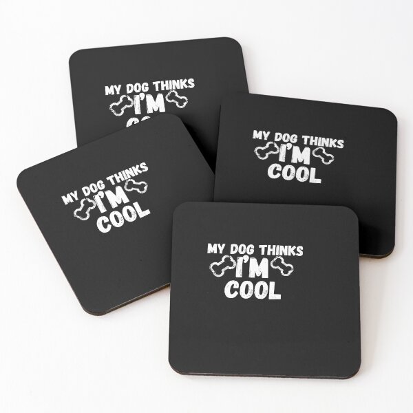 Item preview, My Dog Thinks I'm Cool - Funny Dog Lover Apparel Shirt designed and sold by dirlkhiat.