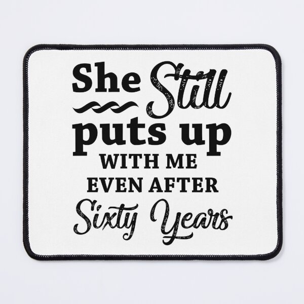 Item preview, Funny 60th Wedding Anniversary designed and sold by thepixelgarden.