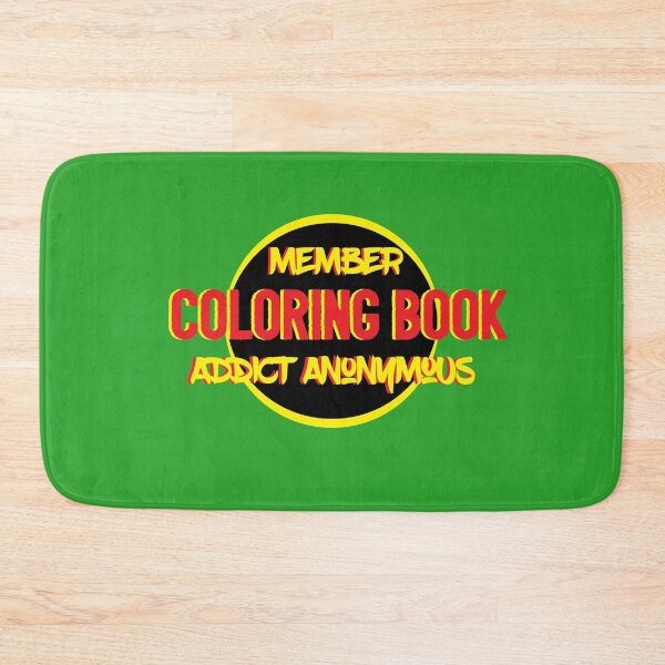 Item preview, Member Coloring Book Addict Anonymous designed and sold by TheCrazyBear.