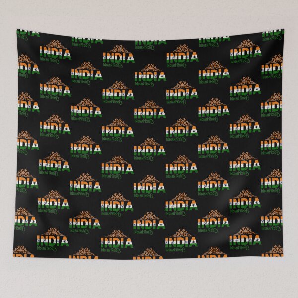 Item preview, Republic Of India, Indian Flag   designed and sold by Mcneehenney.