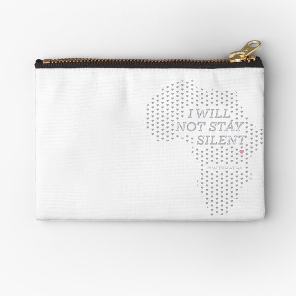 I will not stay silent Zipper Pouch
