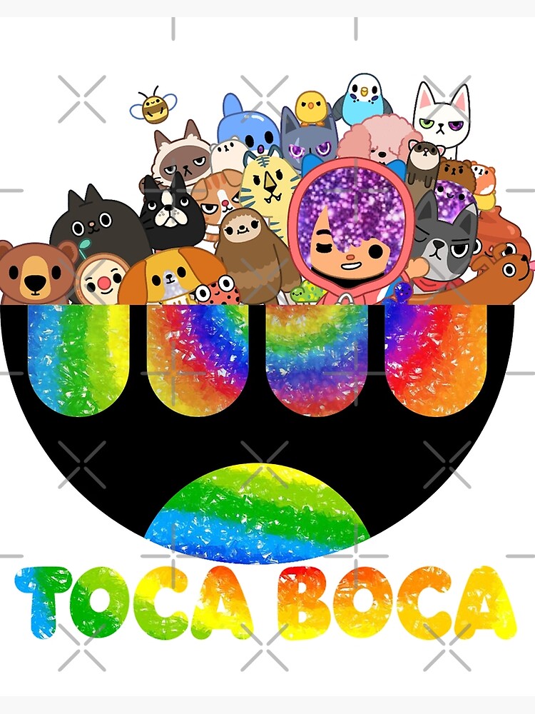 toca boca pack Sticker for Sale by Pocapoㅤ